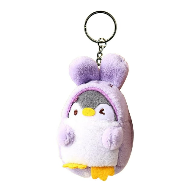 Llavero Colgante Creativo Sunnimix Pingüino violeta