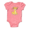 thumbnail image 3 of Disney Lion King Simba Infant Baby Girls Bodysuit Pants and Headband 3 Piece Outfit Set Newborn to Infant, 3 of 5