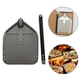 thumbnail image 6 of Pizza Spatula Pizza Peel - Pizza Paddle Ergonomic - Food Grade Material - 14in 40cm Handle, 6 of 7