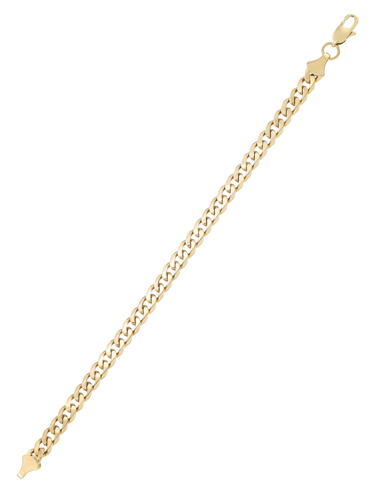 Focus for Men by Focus Men, Curb Link Bracelet in Stainless Steel with Gold Tone Ion Plating, 8.5".