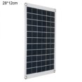 thumbnail image 2 of Cargador de batería de panel solar de 18W y 18V Silicio policristalino con controlador de carga de 10A, USB dual, CC, 2 of 5