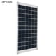 thumbnail image 2 of Laklulu 18W 18V Cargador de batería de panel solar Silicio policristalino con controlador de carga 10A, USB dual, CC, 2 of 5