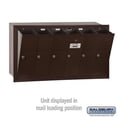 thumbnail image 2 of Vertical Mailbox - 6 Doors - Bronze - Recessed Mounted - USPS Access, 2 of 4