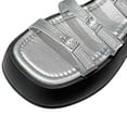 thumbnail image 7 of Women Platform Slide Sandals Stylish Slip on Sandals for Outdoor Street Gift 35, 7 of 7