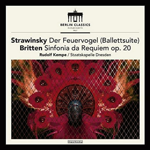 Britten / Stravinsky / Kempe / Dresden / Kempe - Stravinsky & Britten: Firebird Suite - Music & Performance - CD