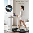 thumbnail image 4 of RED VELVET Caminadora Eléctrica Plegable Ultra Compacta Casa y Oficina Walking Pad Portátil Ejercicio Bajo Escritorio Diseño Moderno y Silencioso Banda de Correr Fitness Indoor Fácil Almacenamiento, 4 of 7