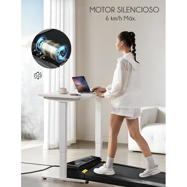 Caminadora Electrica Para Casa Cinta De Correr Eléctrica Plegable 1.5 HP - Para Casa, Velocidad Máx. 10 Km/h, 12 Programas Cinta De Andar Plegable