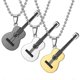 thumbnail image 1 of ExquisiteGuitar Pendant Necklace,Stainless Steel Hip Hop Rock Keepsake Necklace Gift for Men Women, 1 of 1