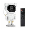 thumbnail image 1 of Lámpara de proyección de estrellas de astronauta, proyector de galaxia de estrellas para dormitorio de niños, luces nocturnas de amte, adornos decorativos, 1 of 8