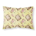 thumbnail image 1 of Carolines Treasures BB7537PILLOWCASE Watercolor Coffee & Journal Fabric Standard Pillowcase, 1 of 2
