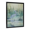 thumbnail image 2 of WFSposter Animal Wall Art Abstract Painting for Decor Rustic Yellow Blue Heron Bird Canvas Artwork Bedroom Living Room Office Wall, 2 of 7