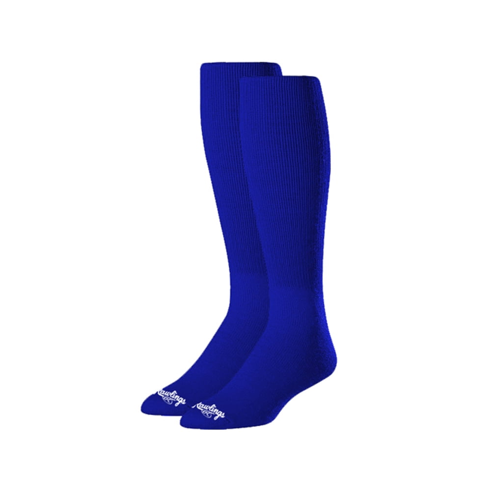 SOCMBLUE Baseball Socks 2 Pair (Medium/Royal Blue)
