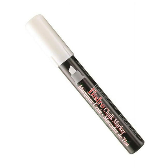 Uchida of America UCH4830-12 Marvy Bistro Single White Marker Chisel Tip - 12 Each