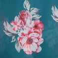 thumbnail image 3 of Nouveaux Hauts d'Été pour Femmes 2023 Manches Longues Mode Col Rond Manches 3/4 Imprimé Blouses Décontractées pour Sorties Chemises Grande Taille pour Femmes, 3 of 6