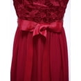 thumbnail image 6 of Alvivi Kids Flower Girls Sleeveless Formal Dress Princess Pageant Gown 6-14, 6 of 7
