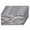 Graphite, variant on 3D Styrofoam Wall Panels with Carved Stone Effect Wall Cladding, Set of 9, 48 SqFt, Sandora