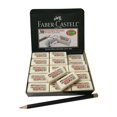 thumbnail image 1 of Faber-Castell Excellent Dust Free Extra Soft Clean White Pencil Eraser Bulk Pack Suitable For Drawing Art Office & School Use [Box of 30] (4 x 1.9 x 1.2cm), 1 of 10