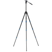 Benro 4-Section Aluminum Slim Video Tripod with S2P Head