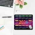 thumbnail image 5 of syligr 2026 Calendar Series Mouse Pad Set of Designs Large Office Desk Mat Computer Mousepad with Full Year Schedule Non Slip Rubber Base for Work Gaming Planning and Decor, 5 of 7