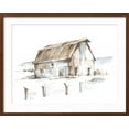 thumbnail image 2 of Art.com Roadside Barn I Art Print by Ethan Harper, Brown Frame Wall Art, 29" x 23", 2 of 5