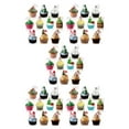 thumbnail image 1 of jesticaly 10piece Christmas Classic Pattern Dessert Fork Cake Toothpicks Decor In Festive Setting Wide 5Set, 1 of 6