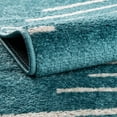 thumbnail image 3 of Rugs.com Kai Collection Rug – 9' x 12' Turquoise Medium-Pile Rug Perfect For Living Rooms, Kitchens, Entryways, 3 of 3