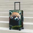 thumbnail image 6 of Rocae Forest Plant Raccoon for Suitcase Cove Durable Luggage Protector,Travel Suitcase Cover Fits 18-32 Inch Suitcases(Excluding luggage)-X-Large, 6 of 7