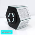 thumbnail image 6 of Rotatable Multifunctional Jewelry Utensil Holder - Hexagon Makeup Organizer with  Mirror Decor, 6 of 6