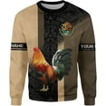 thumbnail image 5 of Personalized Rooster Shirts for Men, Mexican Rooster Shirt, Mexico Rooster Sweatshirt, Mexico Rooster Hoodies for Men (ZipHoodie, M), 5 of 7