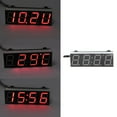 thumbnail image 2 of 3 in 1 Multifunctional Digital Car Led Electronic Clock for Time Temperature Voltage 3 in 1 Meter, 2 of 14