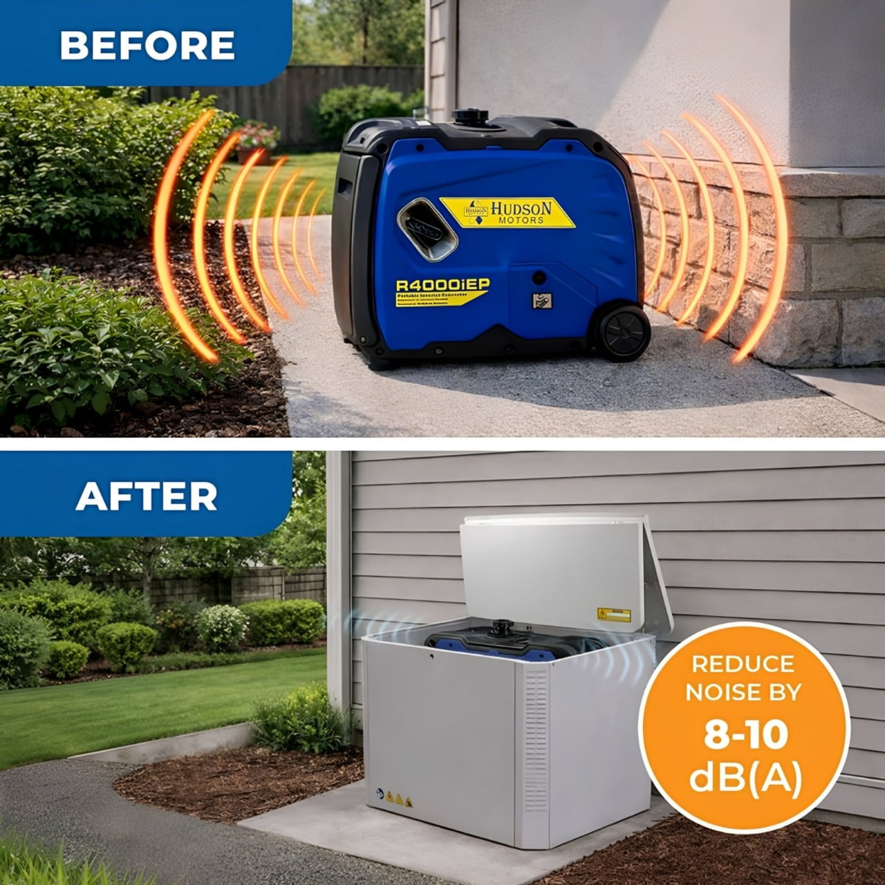 Hudson Quiet Box Portable Generator Enclosure
