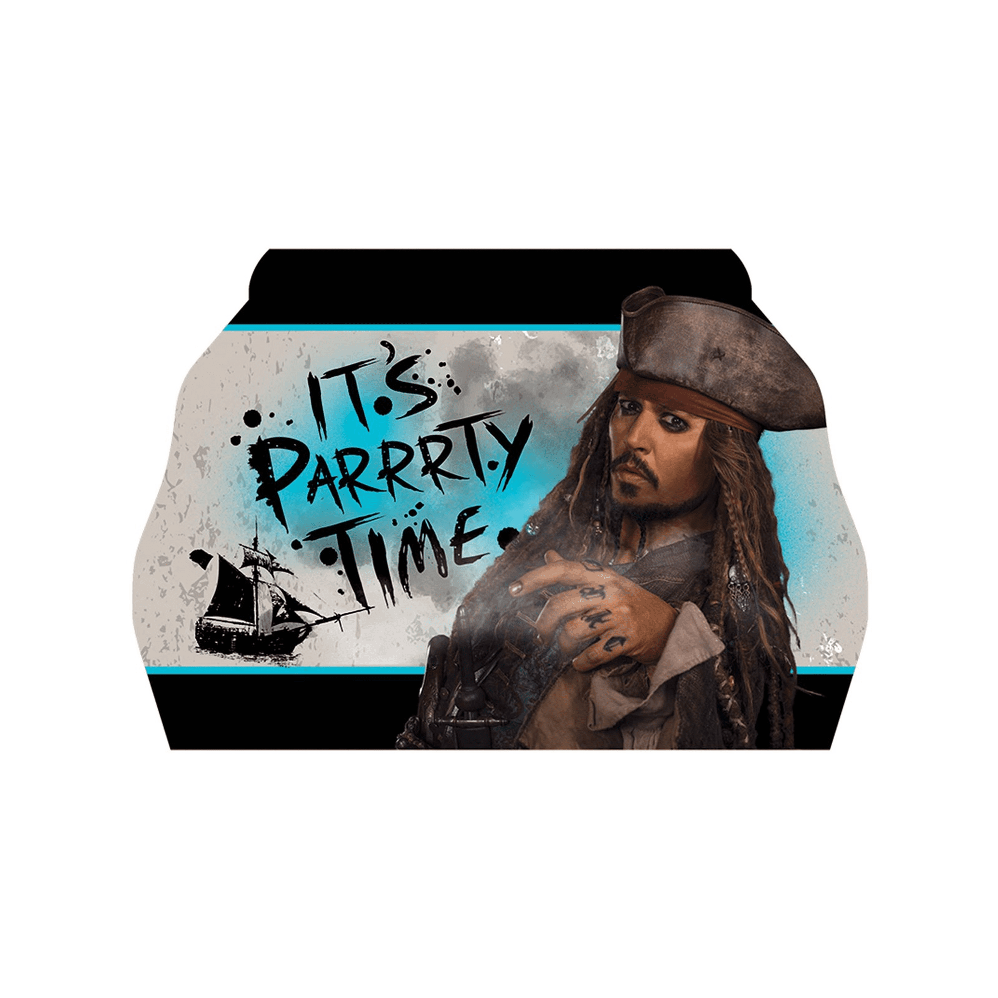 Pirates of the Caribbean Printed Invitations (8)
