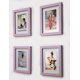 thumbnail image 2 of NEW ARRIVALS SET DE 4 MARCOS COLOR ROSA PASTEL DII FRAME SET DE 4 MARCOS SDFCAN523, 2 of 4