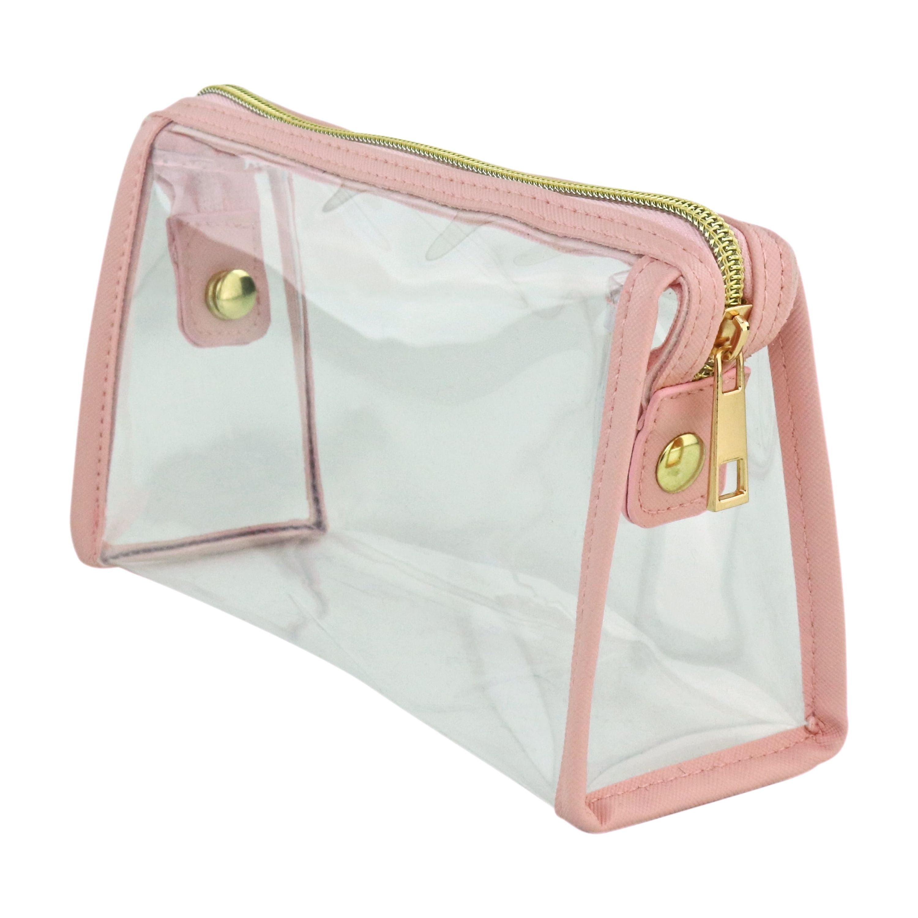 (3 pack) Hello Hobby Portable Craft and Hobby Storage Pouch, Pink Accents