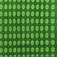 thumbnail image 1 of Ahgly Company Indoor Square Abstract Green Modern Area Rugs, 7' Square, 1 of 4