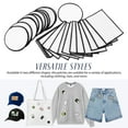 thumbnail image 3 of FENGGUIQU 30Ud Parches En Para Sublimación Con Adhesivo Para Sombreros Y Ropa, 3 of 8