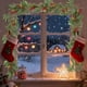 thumbnail image 5 of Guirnalda Navideña de Ratán con Agujas de Pino de 1 Metro | Decoración de Vegetación Artificial con Frutos Rojos y Piñas | Adorno Navideño de Plástico Resistente para Puerta | Ideal para Decorar Mesa, 5 of 6
