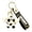 Black, variant on Eolstice Soccer Ball Keychain, Cute Football Gift for Boys Girls, Father's Day Gift, Mini Sport Key Ring, Bag Pendant, Backpack Charm, Teens
