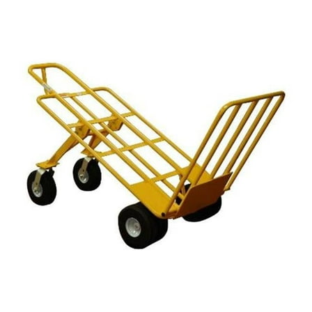 All-Terrain Hand Cart with Six 10 in. Airless Wheels