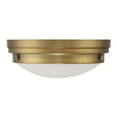 thumbnail image 2 of Lucerne Flush Ceiling Light in Warm Brass, 2 of 9