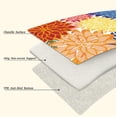 thumbnail image 5 of Arenarug 8'x10' Chenille Outdoor Area Rug, Waterproof Washable Rainbow Tropical Floral Rug for Patio Deck Porch Backyard Living Room, 5 of 7