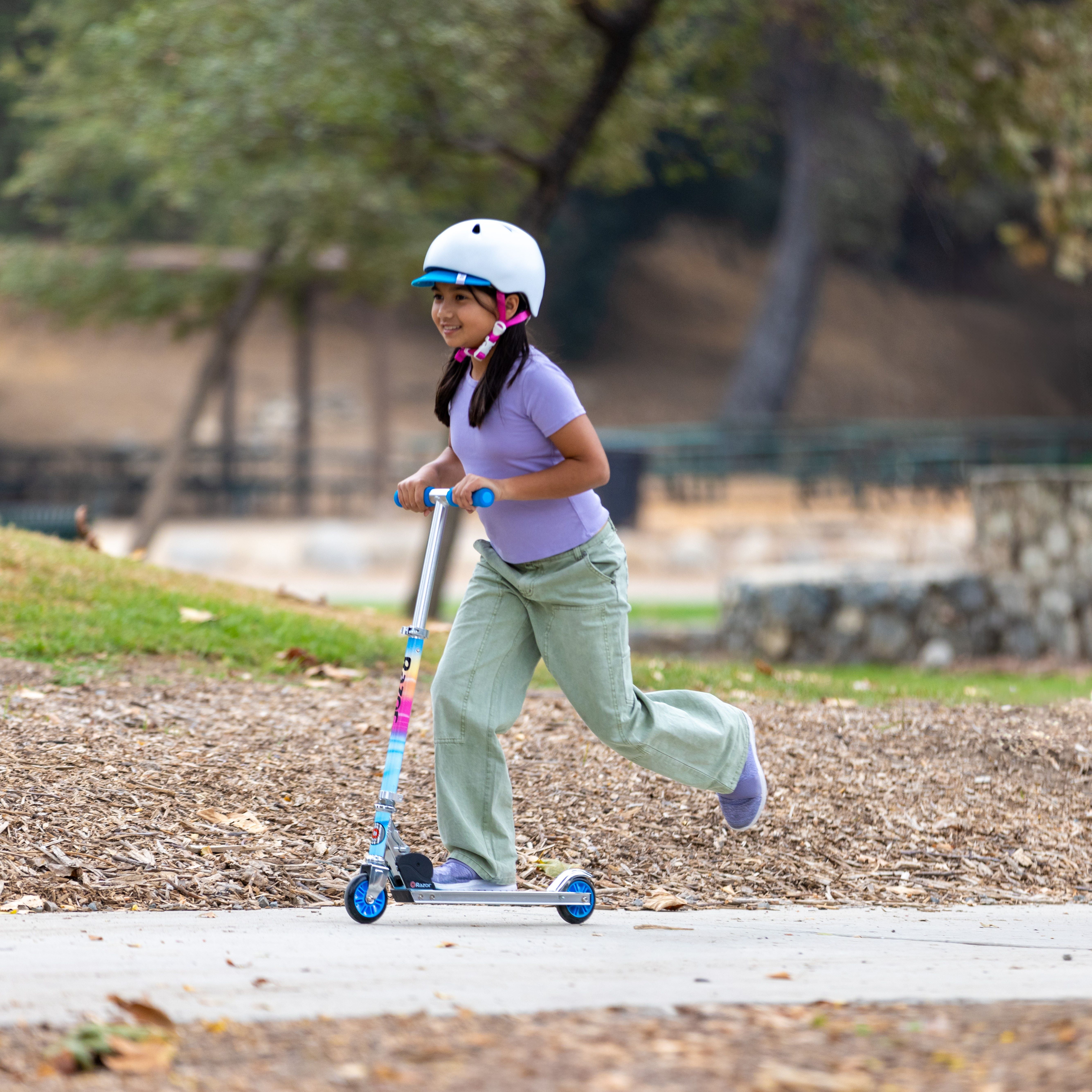 Razor A Kick Scooter - Spring Break Special Edition Graphic, Aluminum, Foldable, for Child Ages 5+