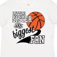 thumbnail image 4 of Inktastic Little Sister and Biggest Fan Basketball Player Girls Toddler T-Shirt, 4 of 5