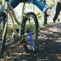 HOOWIFFY Bike Kickstand Blue Iron Quick Release Non-Slip Stable Parking