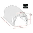 thumbnail image 3 of Abri-garage Northern Shelters® 11 x 20 x 8 pi, 3 of 6