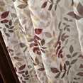 thumbnail image 5 of Mainstays Curtain and Sheers Set, 4 Panels, Brown, 27.5" W x 63” L, 5 of 9