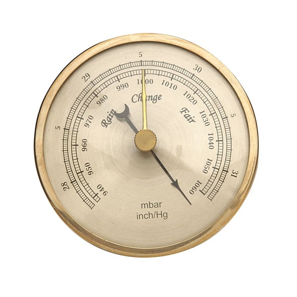 Barometer, Analog, 940 to 1060 mBar - Walmart.com