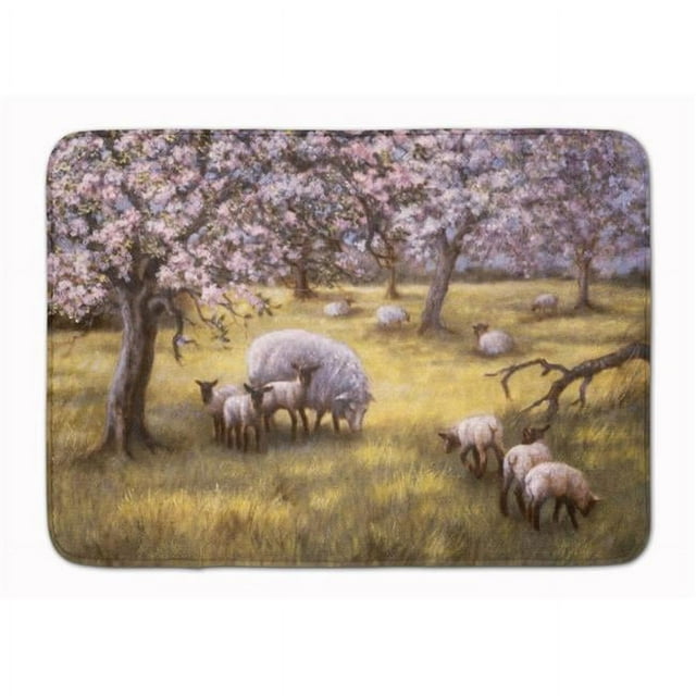 Carolines Treasures BDBA0133RUG Sheep par Daphne Baxter Tapis en Mousse à Mémoire Lavable en Machine