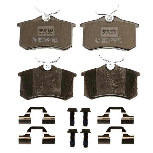 Balatas TRW Bajos Metales A6 Quattro 1998 A 1999 Traseras 1 Kit