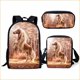 thumbnail image 1 of Mochila Con Estuche Para Lápices Y Bolso De Hombro Para Estudiantes De La Escuela Primaria Back To School, Juego De Tres Piezas Para Redacción Publicitaria Impresa, 1 of 1
